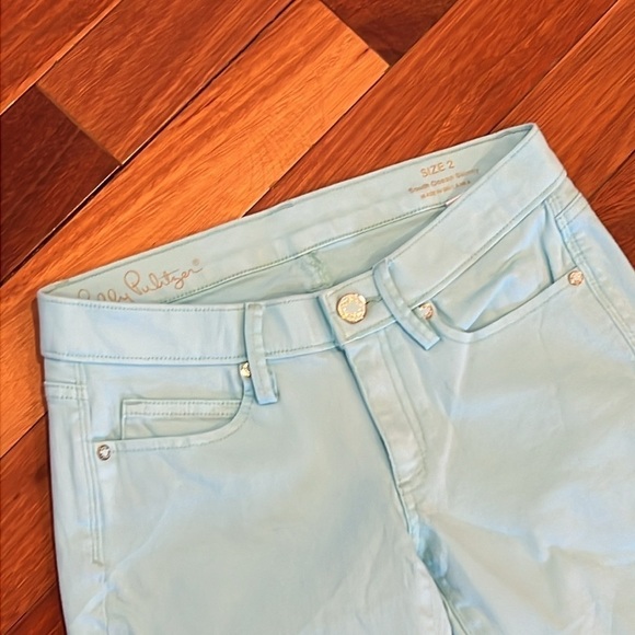 🌸 Lilly Pulitzer South Ocean Skinny Jeans Size 2 - Picture 2 of 8